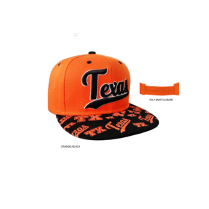 Six Panel Stuctured Snapback Cap